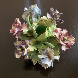 Vintage Floral Capodimonte